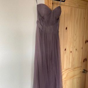 Lilac Purple Bridesmaids Dress